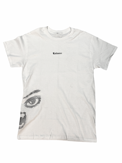 “OUTLOOK” WHITE T-SHIRT